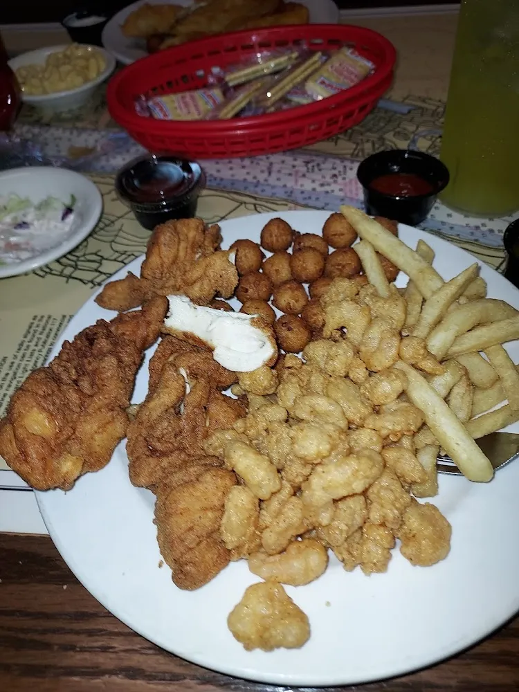 Chicken Tenders Popcorn Shrimp